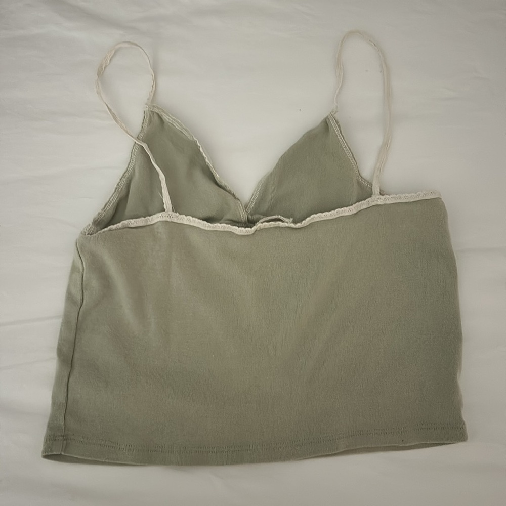 Brandy Melville sage green tank - Picture 3 of 5